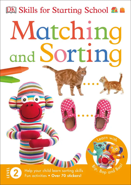 DK - Skills for Starting School Matching and Sorting - BambiniJO | Buy Online | Jordan