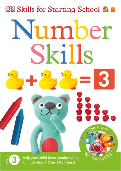 DK - Skills for Starting School Number Skills - BambiniJO | Buy Online | Jordan