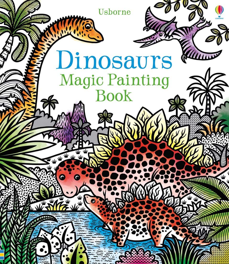 Dinosaurs magic painting book - BambiniJO | Buy Online | Jordan