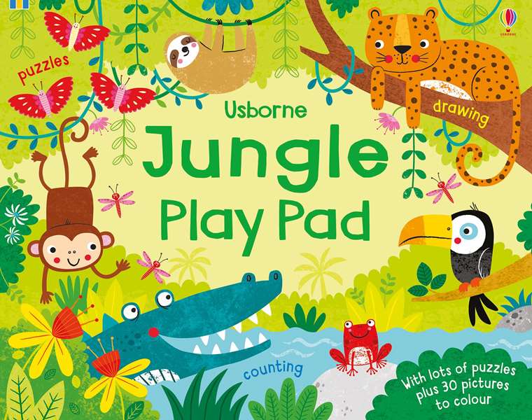 Jungle Play Pad - Puzzles, Drawing & Counting Jungle Play Pad - Puzzles, Drawing & Counting