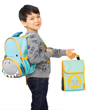 Load image into Gallery viewer, Zoo Insulated Kids Lunch Bag - Shark - BambiniJO