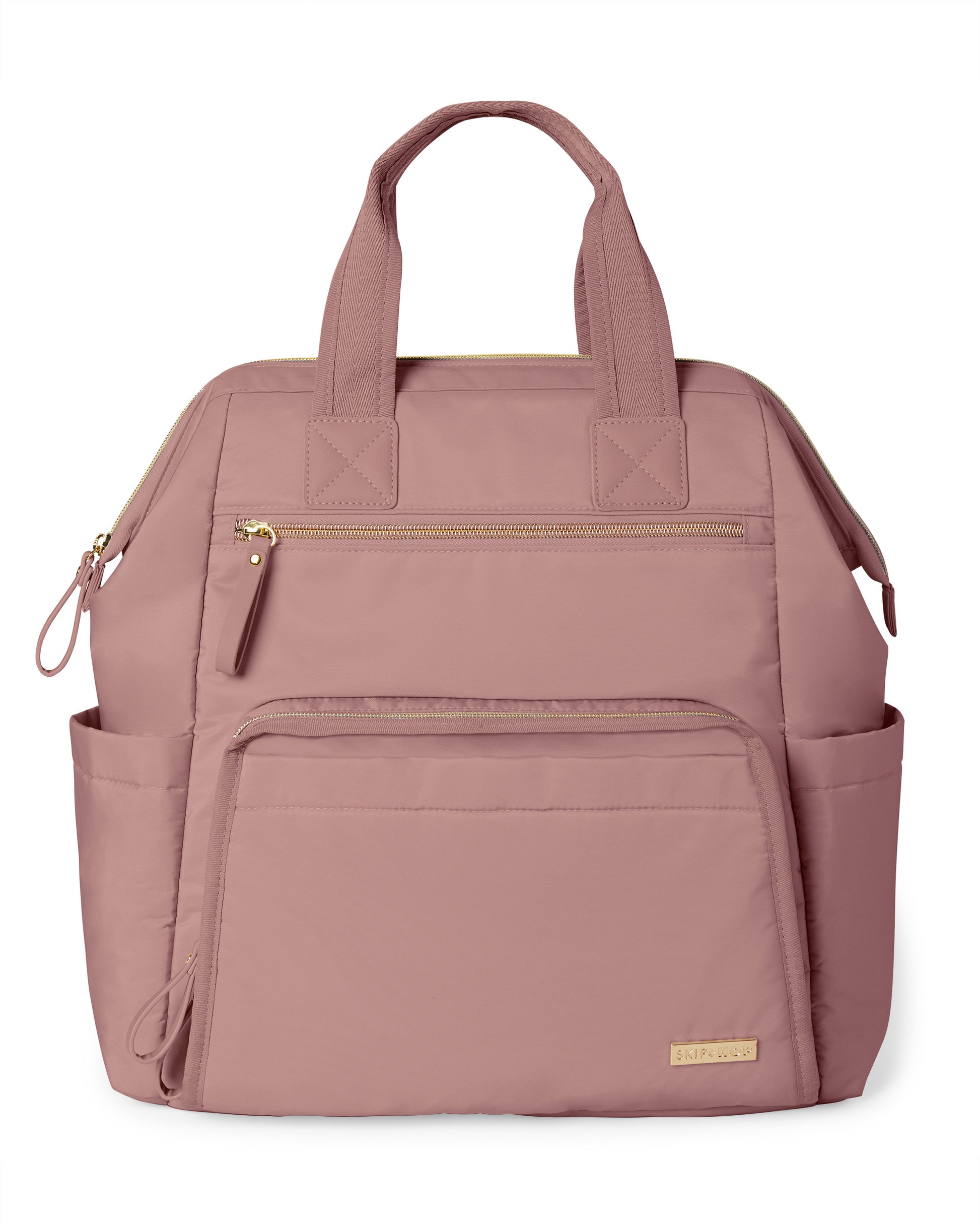 Skip Hop Mainframe Wide Open Diaper Backpack, Dusty Rose Skip Hop Mainframe Wide Open Diaper Backpack, Dusty Rose