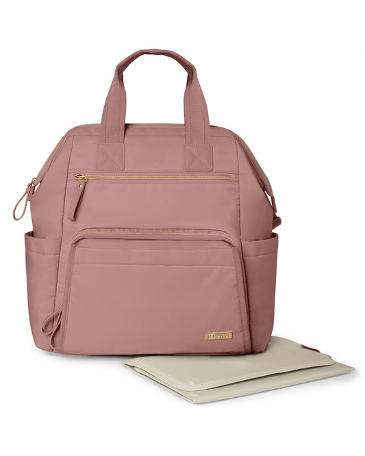 Skip Hop Mainframe Wide Open Diaper Backpack, Dusty Rose — BambiniJO Jordan