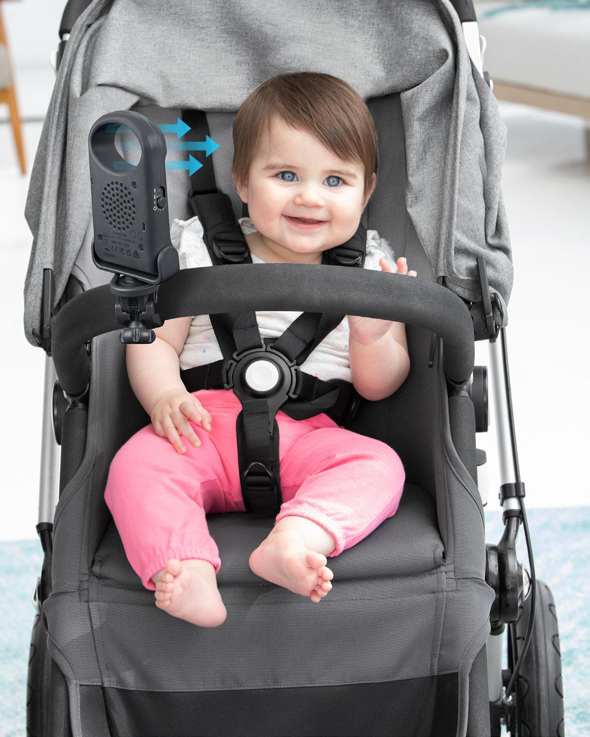 Skip Hop - Stroll & Connect Bladeless Stroller Fan - BambiniJO | Buy Online | Jordan