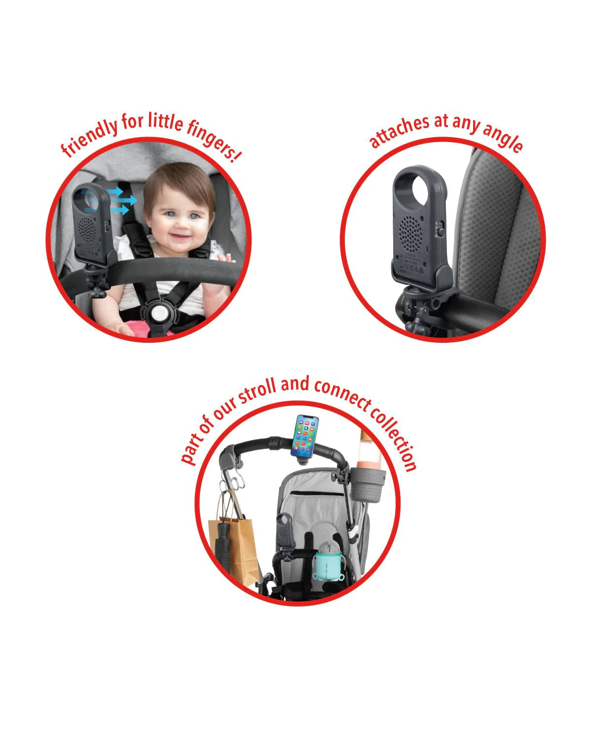 Skip Hop - Stroll & Connect Bladeless Stroller Fan - BambiniJO | Buy Online | Jordan