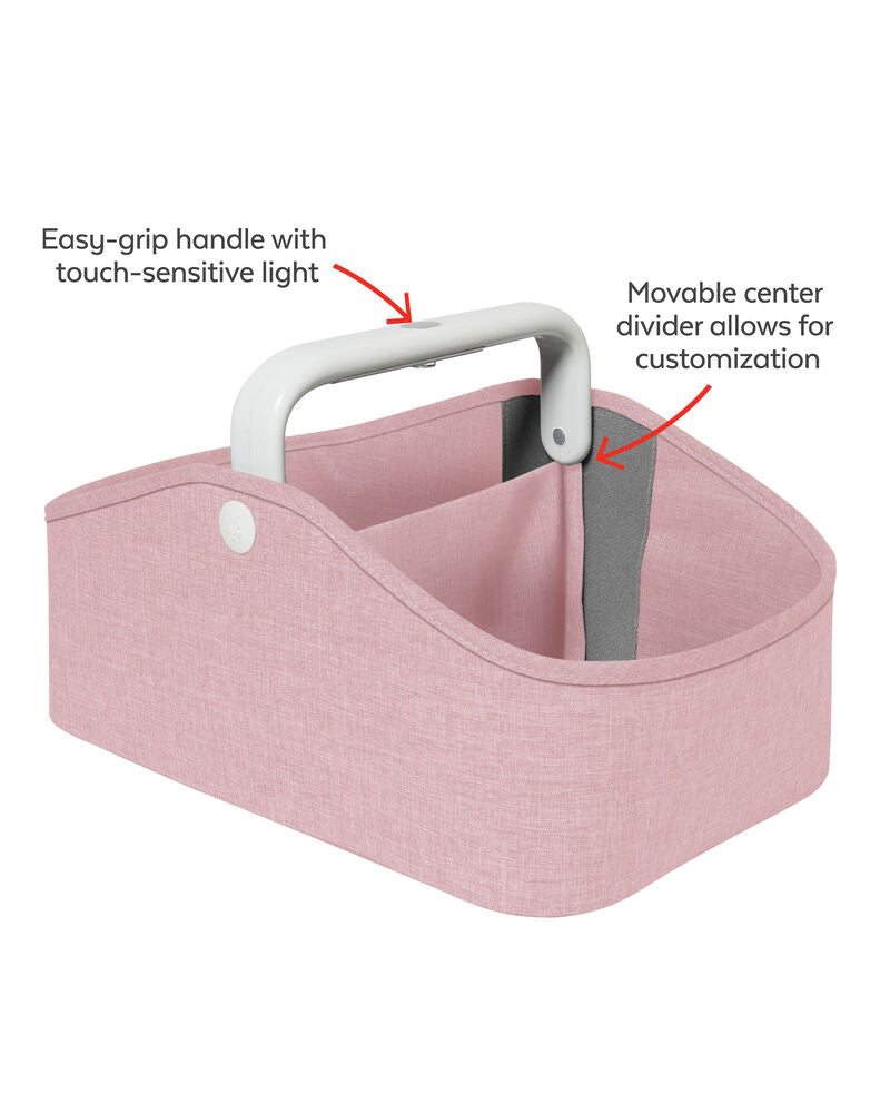 Skip Hop - Light Up Diaper Caddy - Pink Skip Hop - Light Up Diaper Caddy - Pink