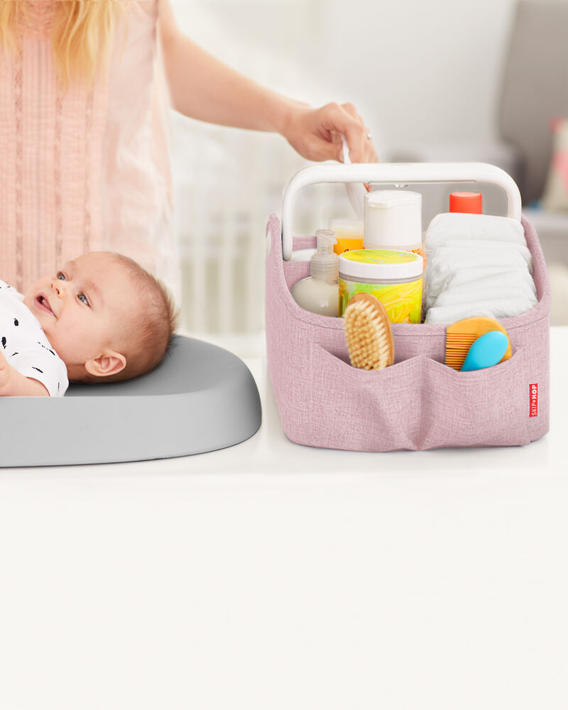 Skip Hop - Light Up Diaper Caddy - Pink Skip Hop - Light Up Diaper Caddy - Pink