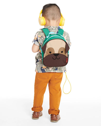 Mini Backpack With Safety Harness - Pug - BambiniJO | Buy Online | Jordan
