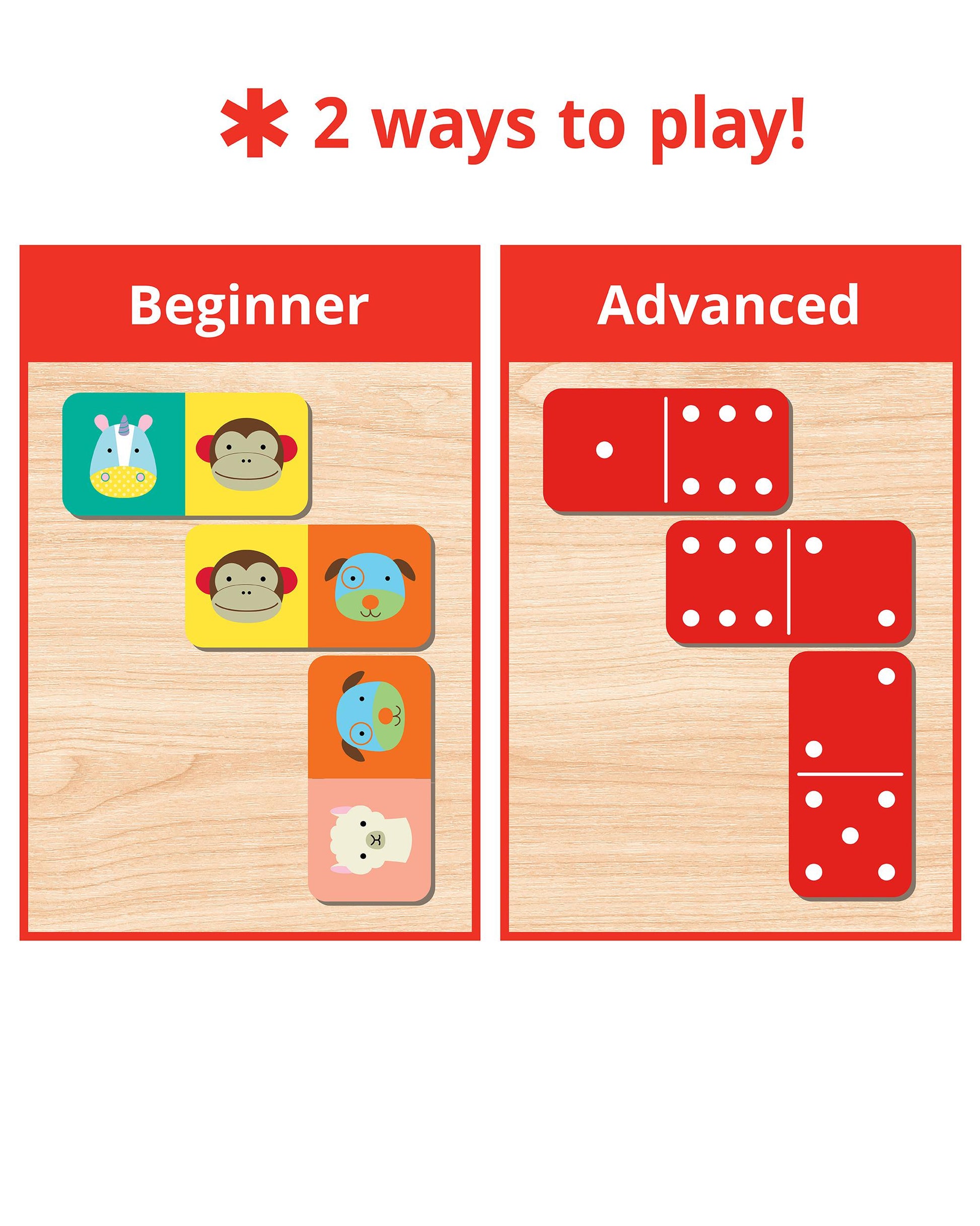 Skip Hop - Zoo Crew Dominoes Set Skip Hop - Zoo Crew Dominoes Set