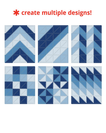 Skip Hop Playspot Geo Foam Floor Tiles - Blue Ombre - BambiniJO | Buy Online | Jordan