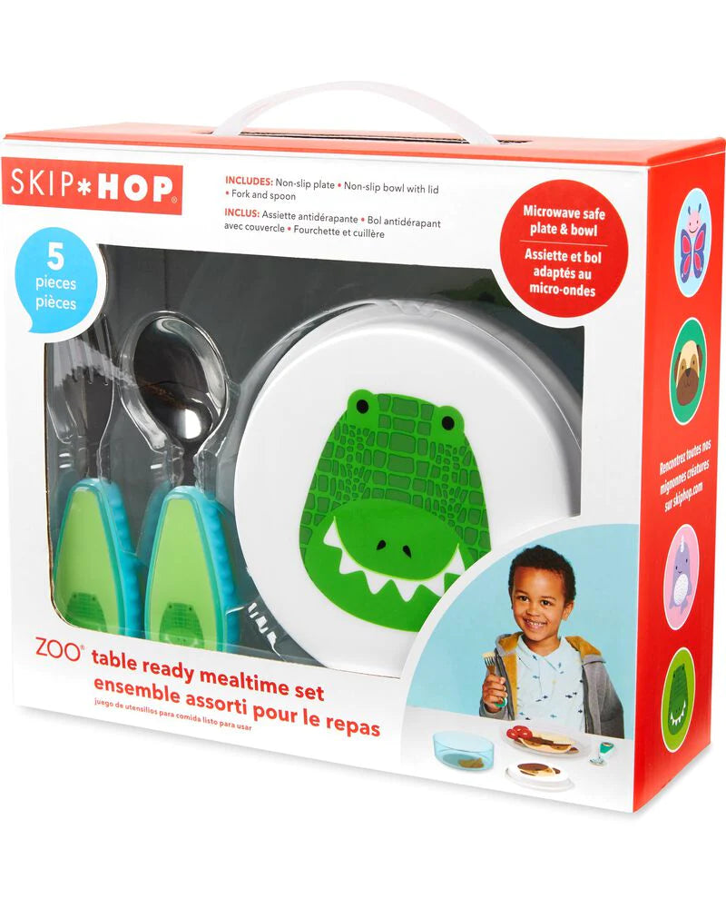 Skip Hop - ZOO Table Ready Mealtime Set - Crocodile - BambiniJO | Buy Online | Jordan