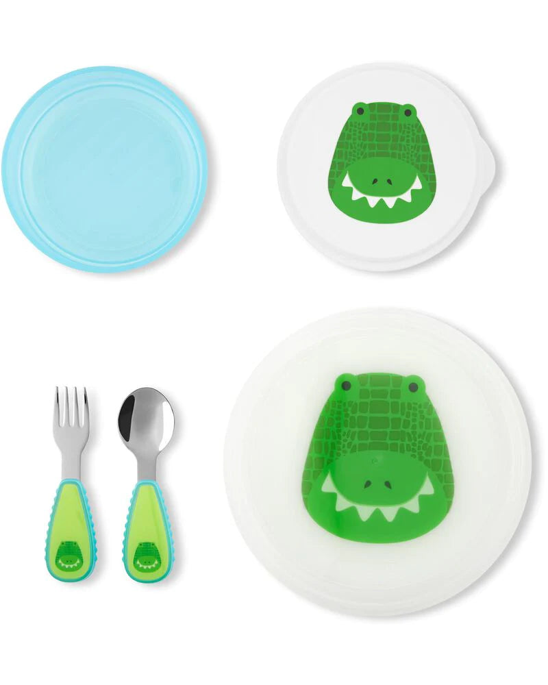 Skip Hop - ZOO Table Ready Mealtime Set - Crocodile - BambiniJO | Buy Online | Jordan