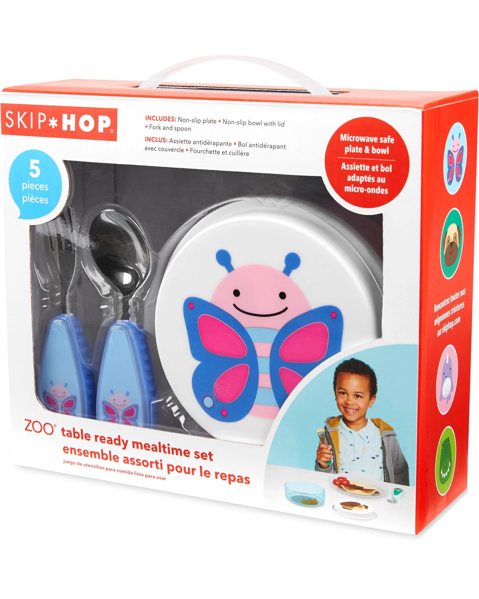ZOO Table Ready Mealtime Set - Butterfly ZOO Table Ready Mealtime Set - Butterfly