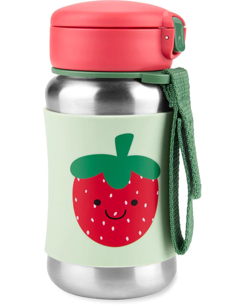 Skip Hop - SPARK STYLE Stainless Steel Bottle - Strawberry Skip Hop - SPARK STYLE Stainless Steel Bottle - Strawberry