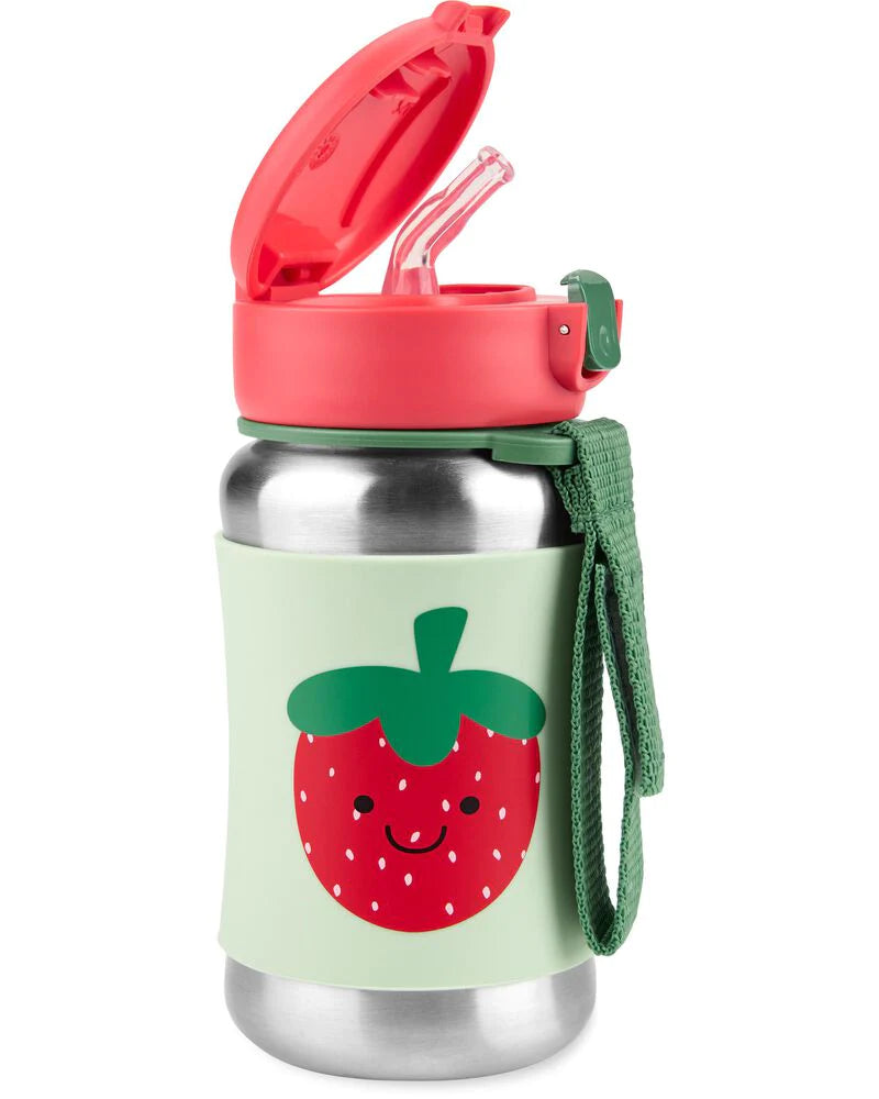 Skip Hop - SPARK STYLE Stainless Steel Bottle - Strawberry Skip Hop - SPARK STYLE Stainless Steel Bottle - Strawberry