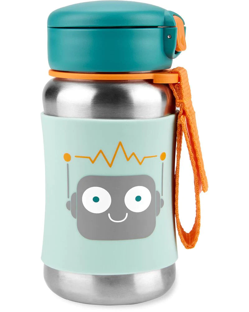 Skip Hop - SPARK STYLE Stainless Steel Bottle - Robot Skip Hop - SPARK STYLE Stainless Steel Bottle - Robot
