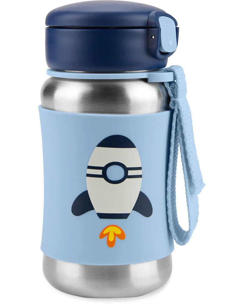 Skip Hop - SPARK STYLE Stainless Steel Bottle - Rocket Skip Hop - SPARK STYLE Stainless Steel Bottle - Rocket