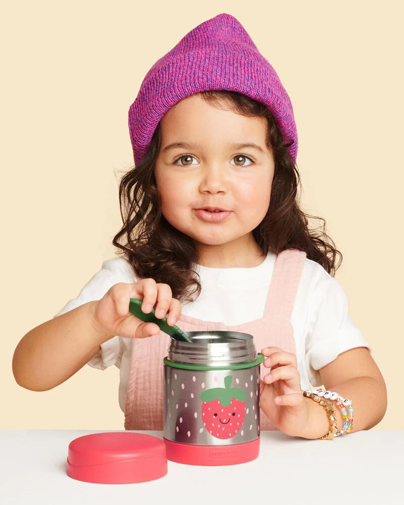 Skip Hop - SPARK STYLE Food Jar - Strawberry Skip Hop - SPARK STYLE Food Jar - Strawberry