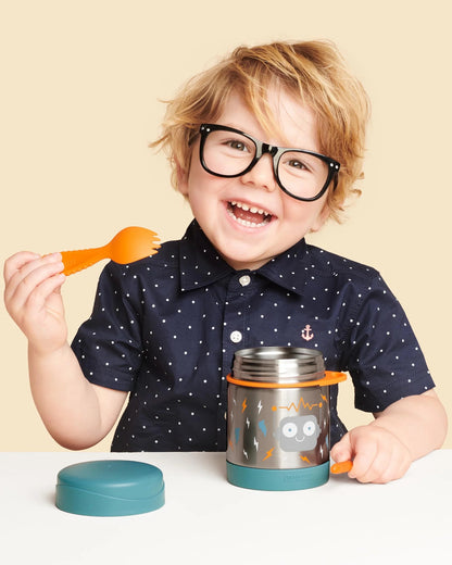 Zoo Insulated Food Jar - Robot