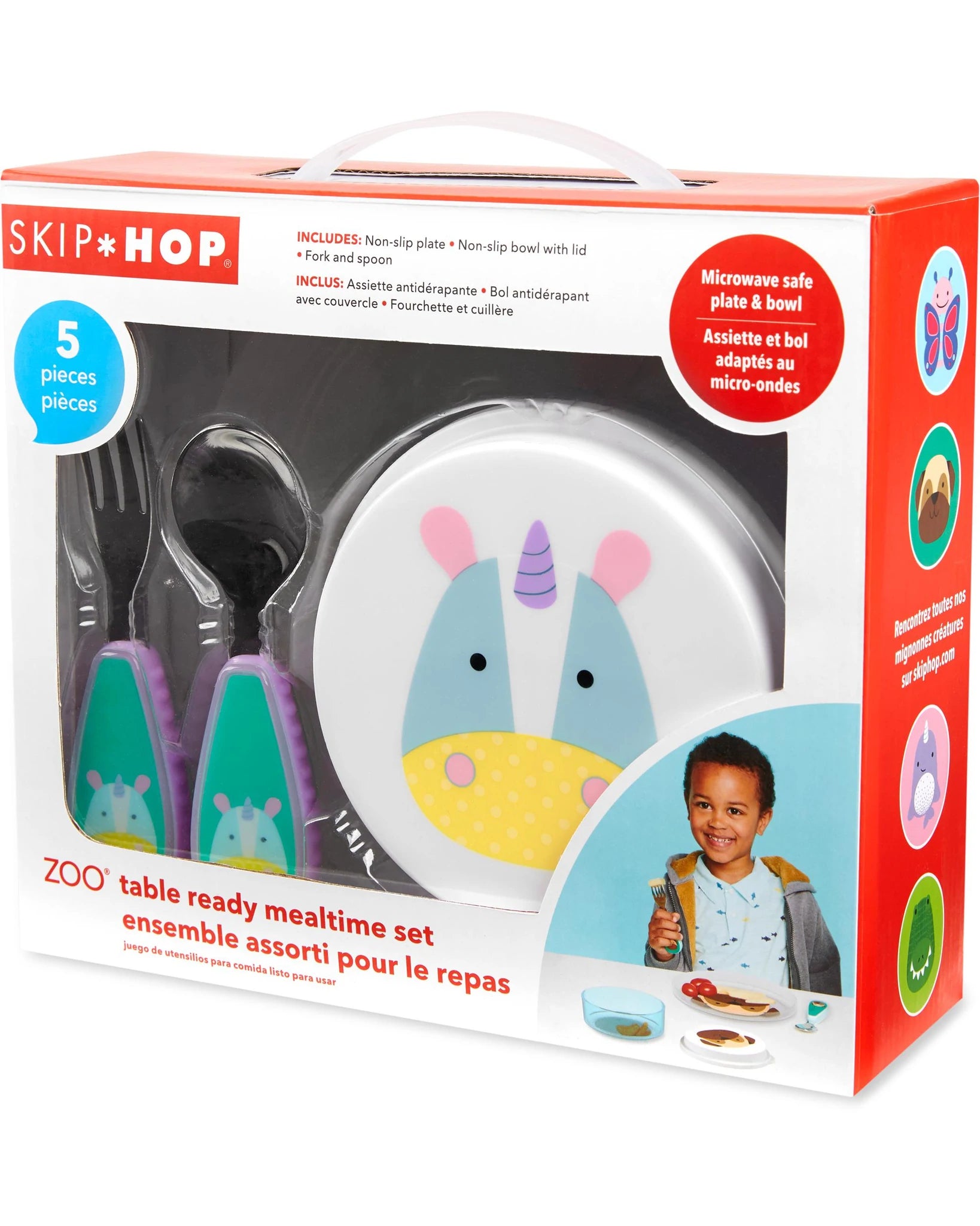 ZOO Table Ready Mealtime Set - Unicorn ZOO Table Ready Mealtime Set - Unicorn