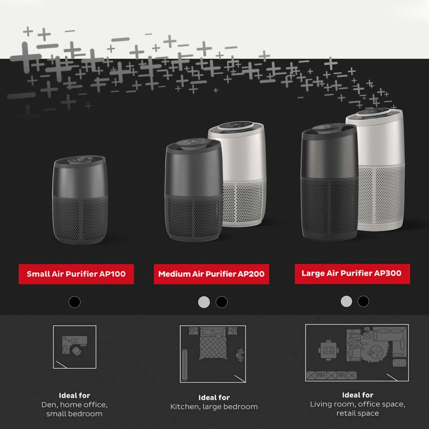 Instant - Air Purifier, Medium Room, With Night Mode