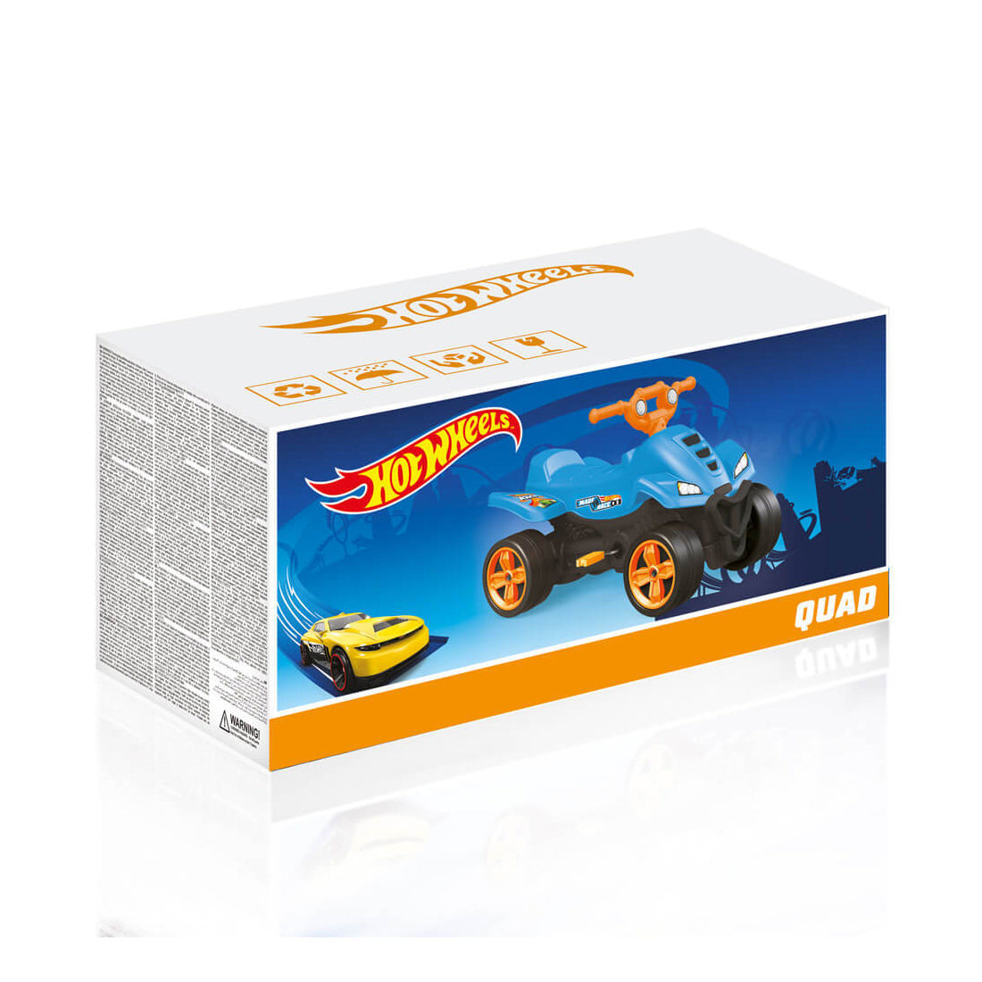 Hot Wheels - Kids Ride On Quad Bike | 3Y+