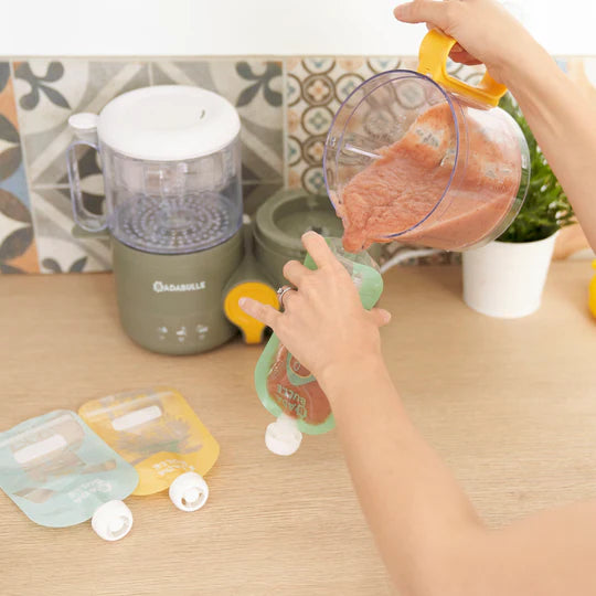 Babymoov - 15 Reusable food pouches | 150ml