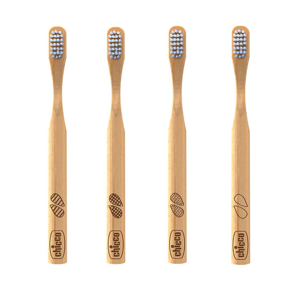 Chicco - BAMBOO TOOTHBRUSH 3Y+ Chicco - BAMBOO TOOTHBRUSH 3Y+