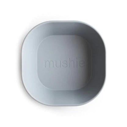 MUSHIE - Square Dinnerware Bowl - Set of 2 - Cloud - BambiniJO | Buy Online | Jordan