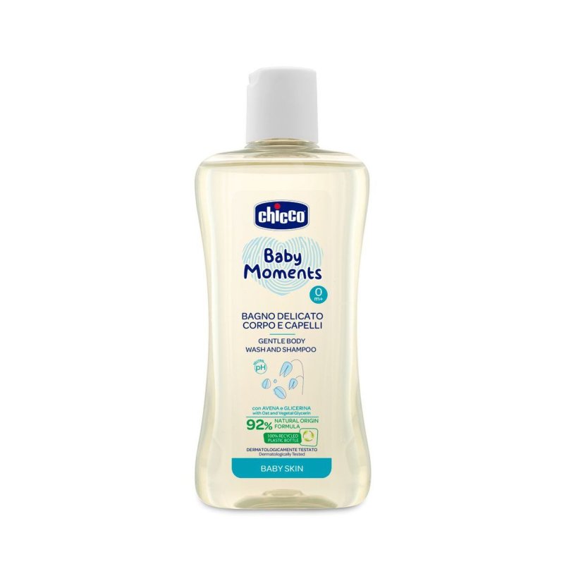 Chicco Gentle Body Wash and Shampoo 200ml - BambiniJO | Buy Online | Jordan