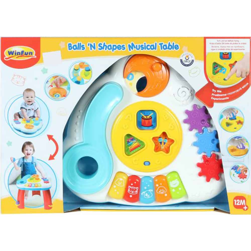 Balls’n Shapes Musical Table Balls’n Shapes Musical Table
