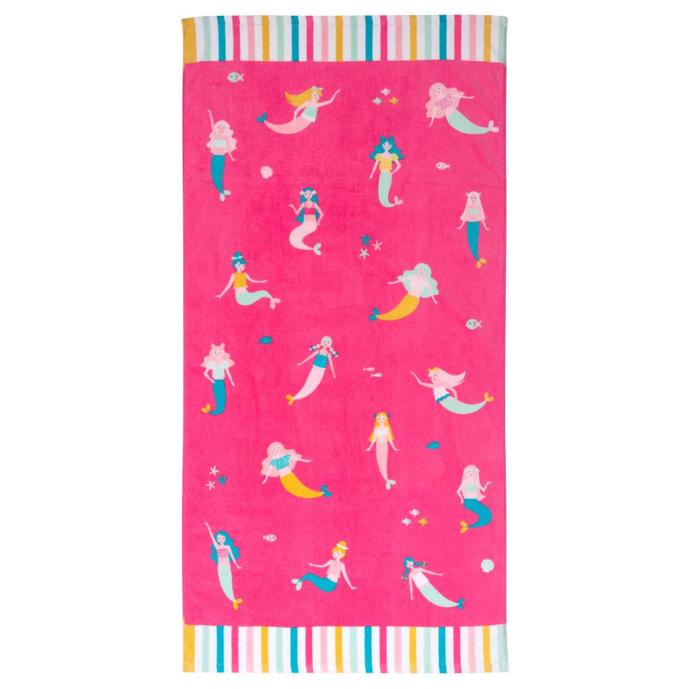 Stephen Joseph - Beach & Bath Towel - Mermaid Stephen Joseph - Beach & Bath Towel - Mermaid