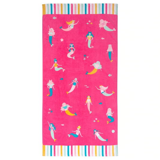Stephen Joseph - Beach & Bath Towel - Mermaid - BambiniJO | Buy Online | Jordan