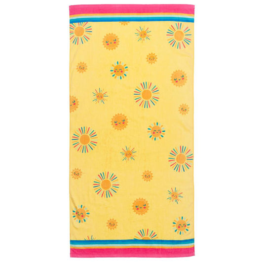Stephen Joseph - Beach & Bath Towel - Sunshine - BambiniJO | Buy Online | Jordan