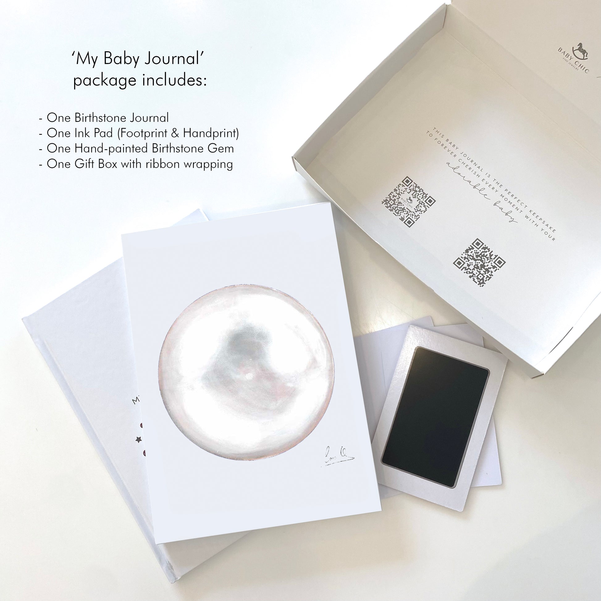 Birthstone Memory Book - June - The Pearl - BambiniJO | Buy Online | Jordan