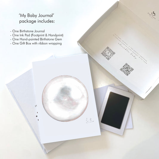 Birthstone Memory Book - June - The Pearl - BambiniJO | Buy Online | Jordan