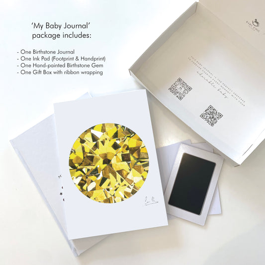 Birthstone Memory Book - November - The Topaz - BambiniJO | Buy Online | Jordan