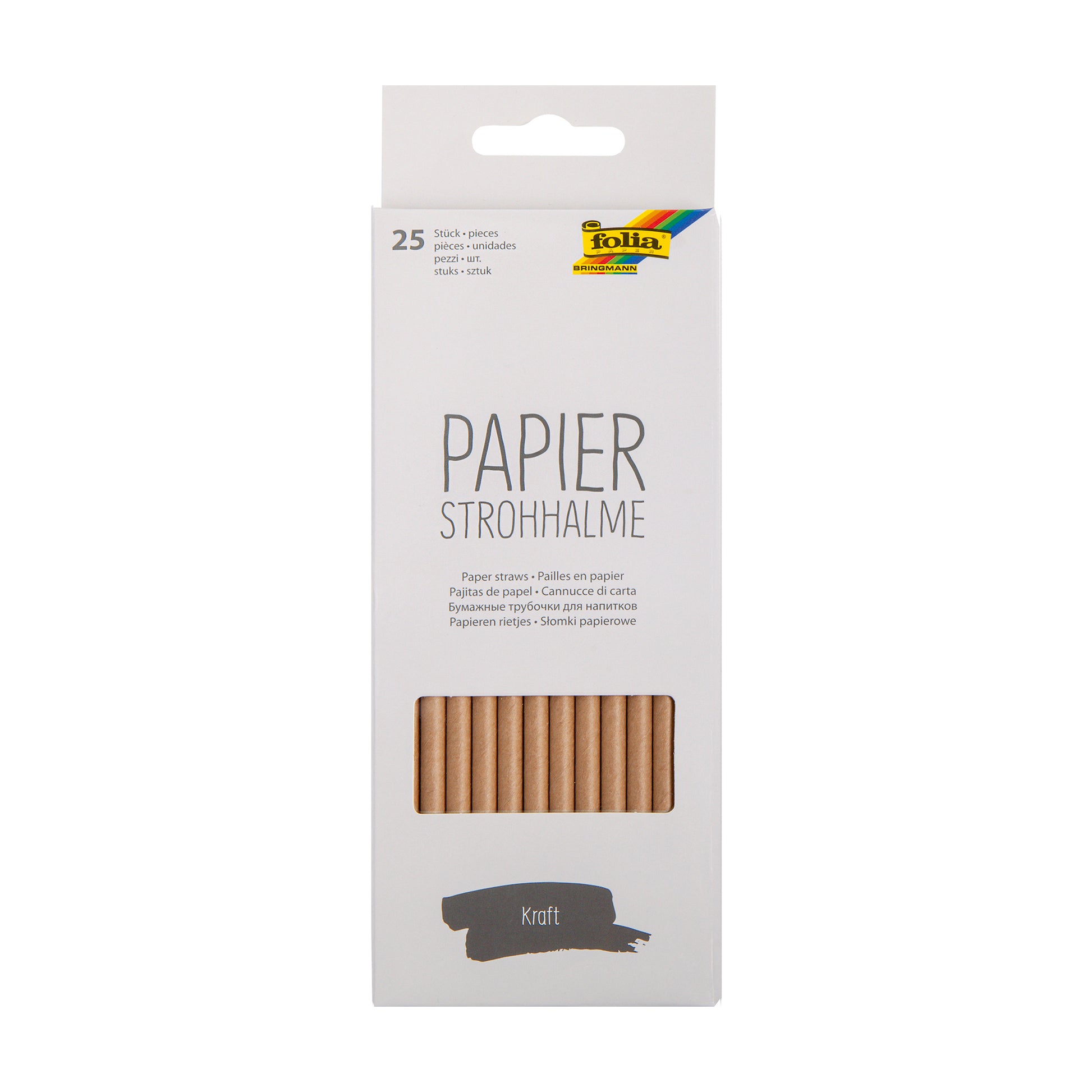 FOLIA PAPER STRAWS CRAFT 25 pcs FOLIA PAPER STRAWS CRAFT 25 pcs