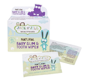 Jack n' Jill - Natural Baby Teething Wipes - 25 Pieces  Fluoride Free - BambiniJO | Buy Online | Jordan