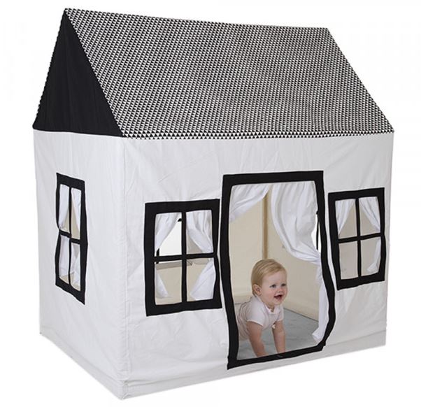 Childhome - Cotton Big House - Black & White Childhome - Cotton Big House - Black & White