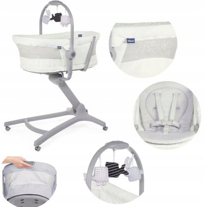 Chicco Baby highchair Baby Hug Air 4 in 1 Snow - BambiniJO | Buy Online | Jordan