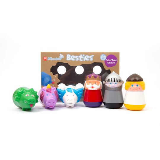 Micador - Jr. Besties Marker Mates - Fairytale, Pack of 6 Micador - Jr. Besties Marker Mates - Fairytale, Pack of 6