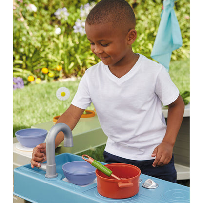 Little Tikes - Backyard Bungalow Roleplay Playhouse with pretend kitchen | garden | canopy - BambiniJO | Buy Online | Jordan