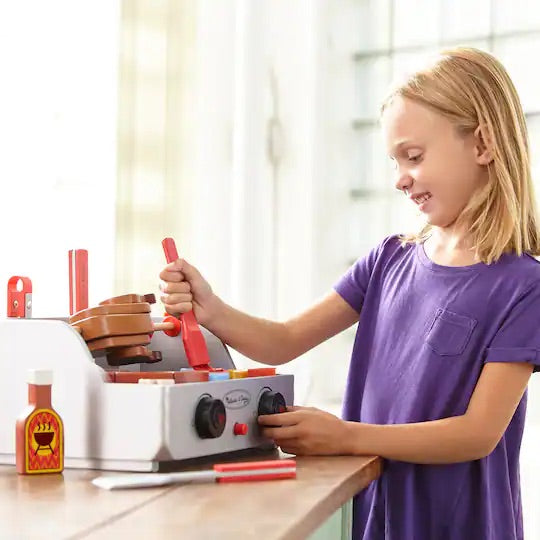 Melissa & Doug Rotisserie & Grill Barbecue Set Melissa & Doug Rotisserie & Grill Barbecue Set