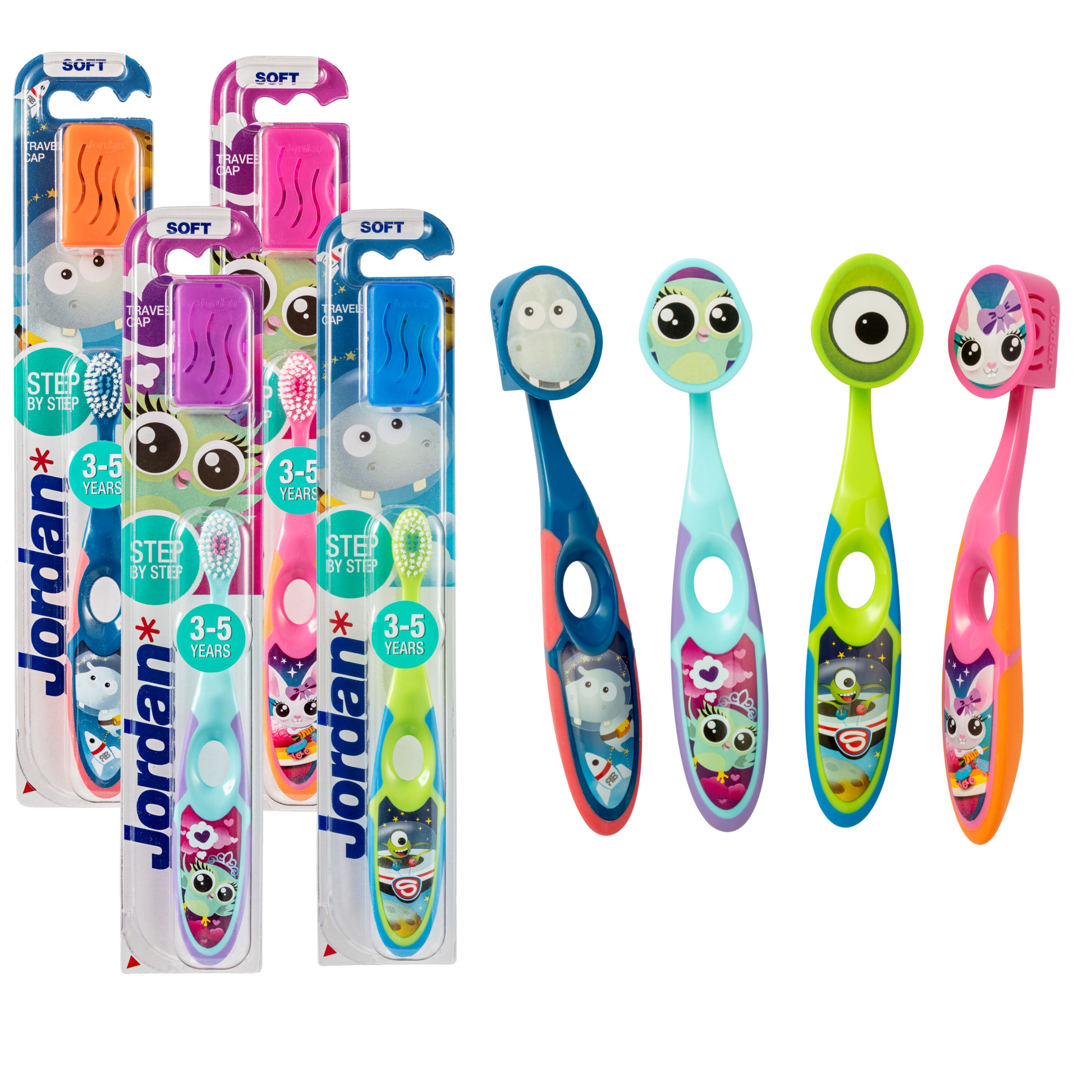 Jordan Toothbrush STEP 2 (3-5 Years) - BambiniJO | Buy Online | Jordan