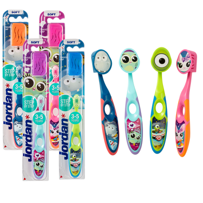 Jordan Toothbrush STEP 2 (3-5 Years) - BambiniJO | Buy Online | Jordan