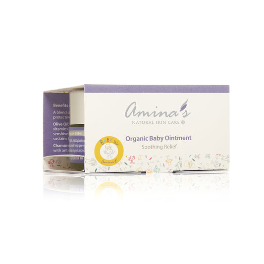 Amina's Organic Baby Nappy & Cradle Cap Ointment, 120ml — BambiniJO Jordan