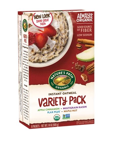 ORGANIC VARIETY PACK HOT OATMEAL (400G) ORGANIC VARIETY PACK HOT OATMEAL (400G)