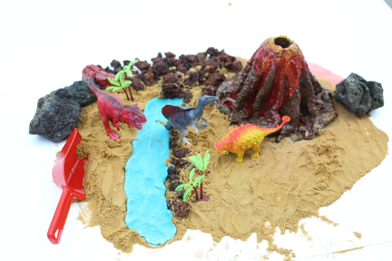 Sensory Dinosaur Volcano Kit by Rahma - BambiniJO | Buy Online | Jordan