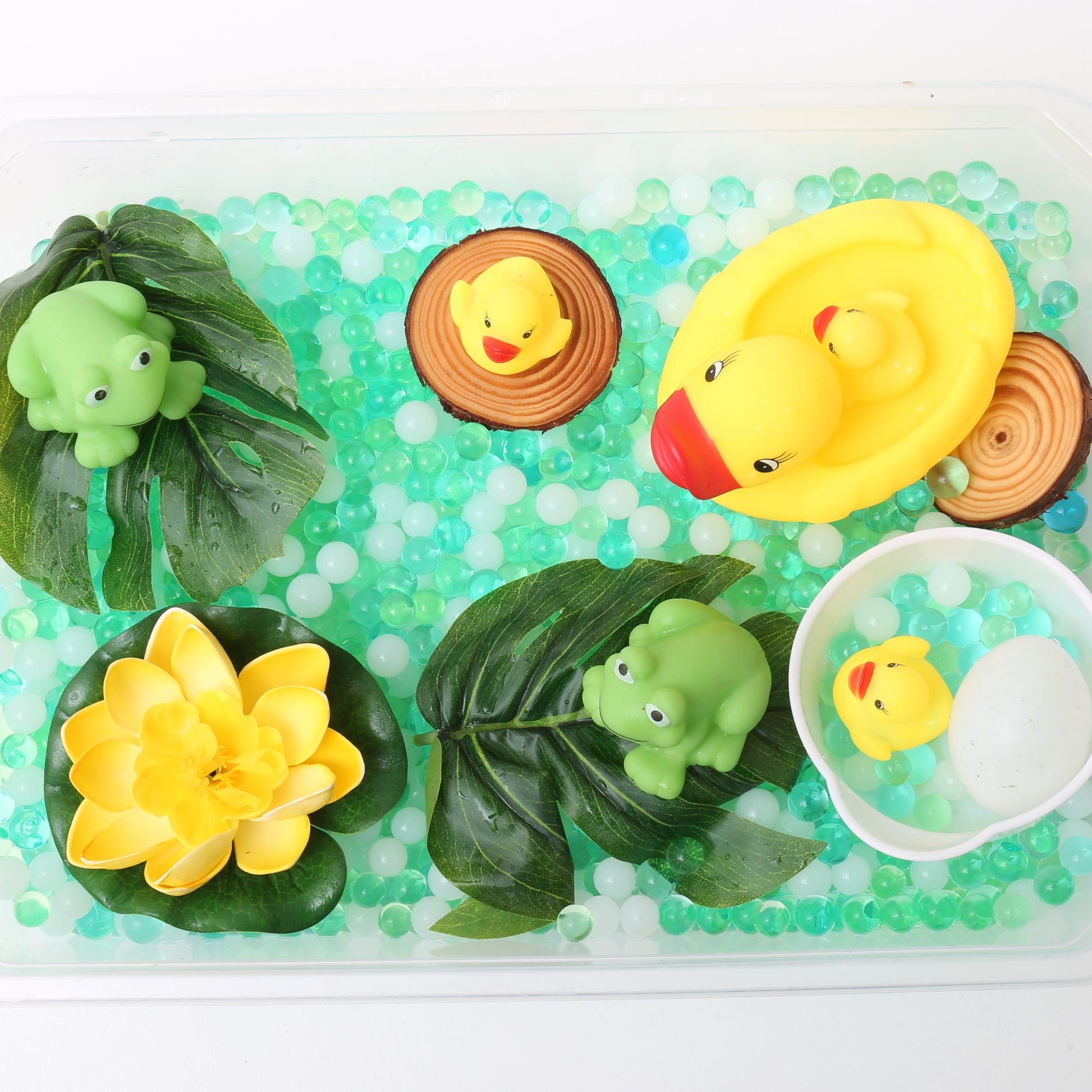 Yippee - Sensory Ducks & Frog Kit Bucket Yippee - Sensory Ducks & Frog Kit Bucket